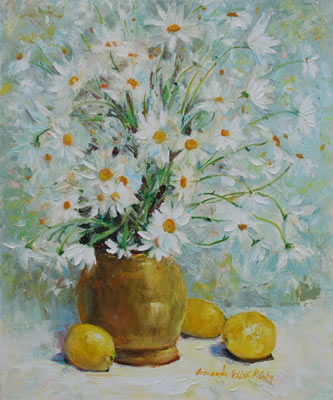 "Daisies No. 185" by Amanda Kirby - Auction record, sale price, and art valuation. Compare with similar artists and explore comparable artworks.