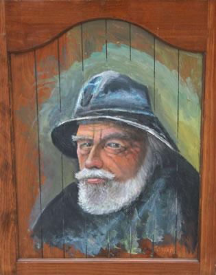 Portrait of Joseph Trover: Self-portrait