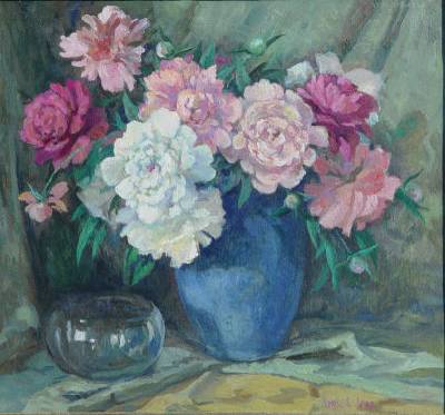 Blue Bowl of Poenies