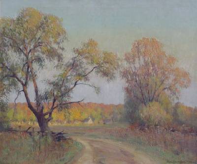 Lingering Light by Adolph Robert Shulz - Auction record, sale price, and art valuation. Compare with similar artists and explore comparable artworks.