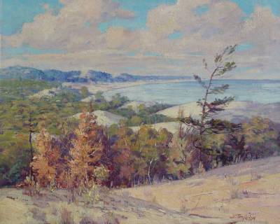 Vivid Indiana Dunes