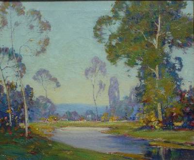 Vivid Landscape with Pond, Buildings and Cattle by Randolph LaSalle Coats - Auction record, sale price, and art valuation. Compare with similar artists and explore comparable artworks.