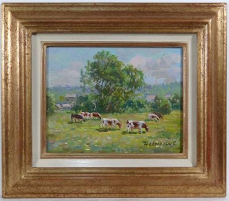 Sample artwork by Sergey Nebesikhin (Born 1964), known for painting - View similar artists and auction records