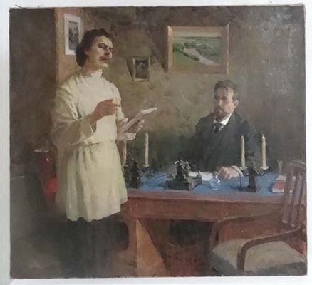 M. Gorky and A. Tchekhov