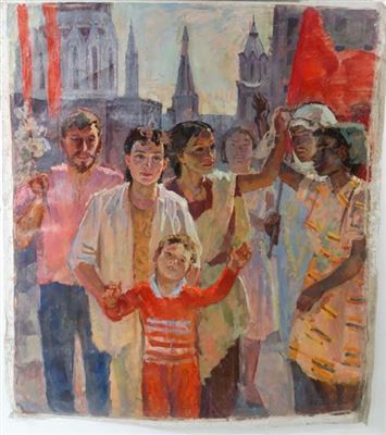 Labor Day on the Red square