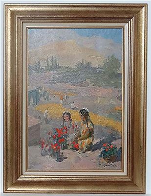 Oriental pattern by Andrei Porfirievitch Krylov - Auction record, sale price, and art valuation. Compare with similar artists and explore comparable artworks.