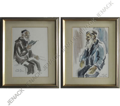 SEATED SCHOLARS (2)