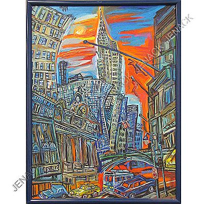 CHRYSLER BUILDING by Alan Streets - Auction record, sale price, and art valuation. Compare with similar artists and explore comparable artworks.