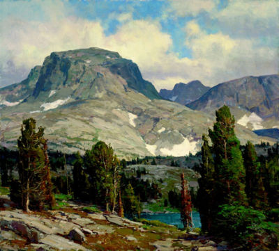 Approach To Pass Lake-Wind River Range, Wyoming