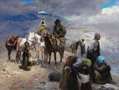 TANGGULA PASS, NORTHERN TIBET by Huihan Liu - Auction record, sale price, and art valuation. Compare with similar artists and explore comparable artworks.