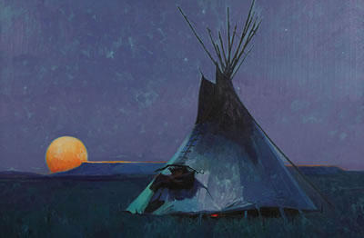 Purple Tipi