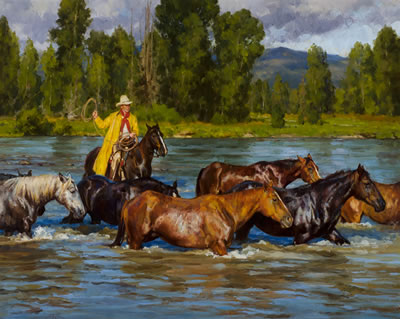 Crossing the Remuda