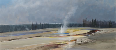 Yellowstone Geyser