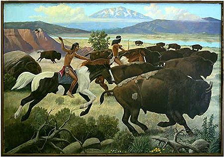 Crow Buffalo Hunters