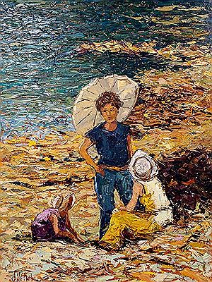 On The Beach by De Wet Matthee - Auction record, sale price, and art valuation. Compare with similar artists and explore comparable artworks.