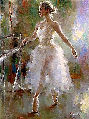 Rehearsing Ballerina