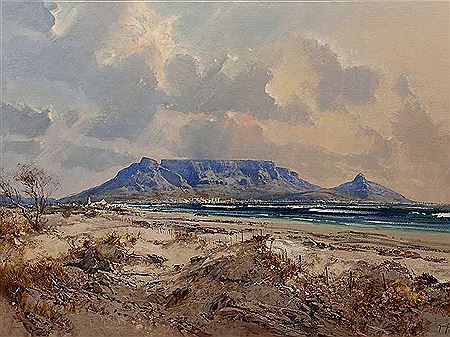 Sample artwork by Gerrit Roon (1937 - 2017), known for landscape painting - View similar artists and auction records