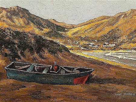 Rowing Boat on a Beach