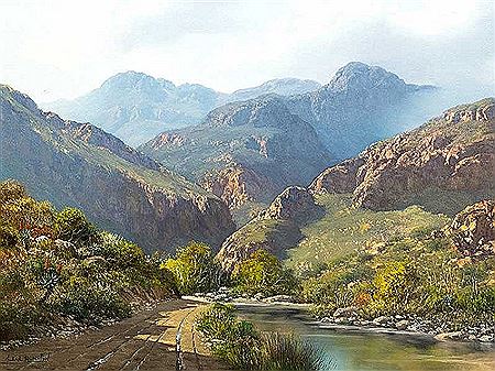 Mountain Landscape with River