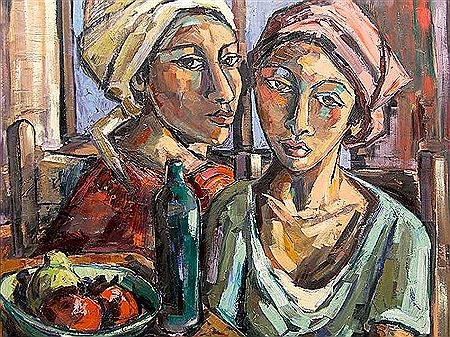 Girls at the Table