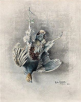 NATURE MORTE AU PERDREAU GRIS