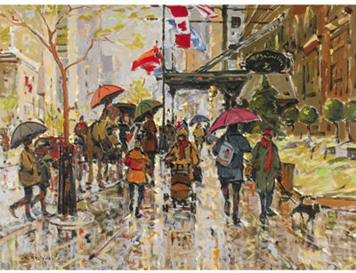 Quand La Rue Devient Poeme, The Ritz Carlton Hotel, Rue Sherbrooke Quest
