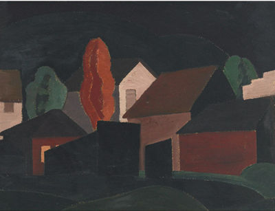 Bancroft Street at Night by Isabel McLaughlin - Auction record, sale price, and art valuation. Compare with similar artists and explore comparable artworks.