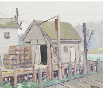 Sample artwork by Langley Donges (1901 - 1992), known for painting - View similar artists and auction records