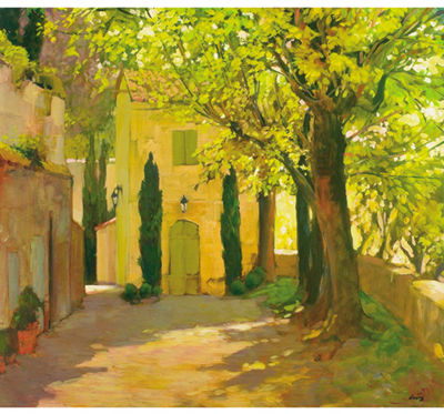 Courtyard, St. Emilion