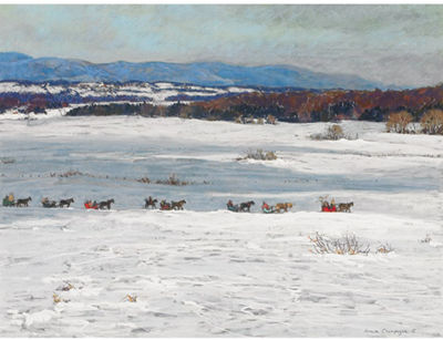 Parade Des Traineaux "Carrioles", St. Gervais, Quebec