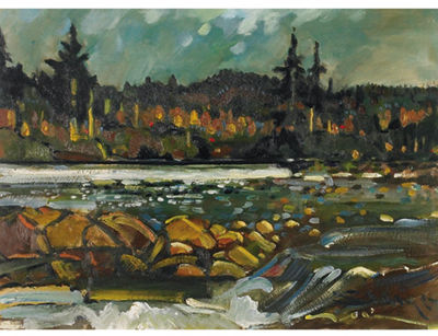 Rocky Waterscape