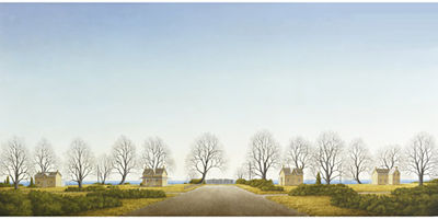 THE CROSSROAD AND BEYOND THE BARRIER by Michael Peter French - Auction record, sale price, and art valuation. Compare with similar artists and explore comparable artworks.