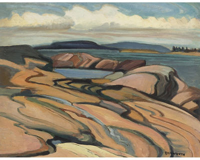 GEORGIAN BAY by Peter Haworth - Auction record, sale price, and art valuation. Compare with similar artists and explore comparable artworks.