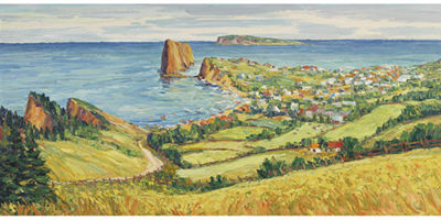 LE VILLAGE DE PERCE, GASPESIE, P.Q. by Fleurimond Constantineau - Auction record, sale price, and art valuation. Compare with similar artists and explore comparable artworks.