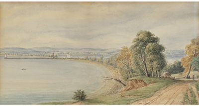 BURLINGTON BEACH, LAKE ONTARIO; HAMILTON BAY, BURLINGTON