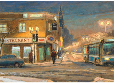 BUS ON ATWATER ST
