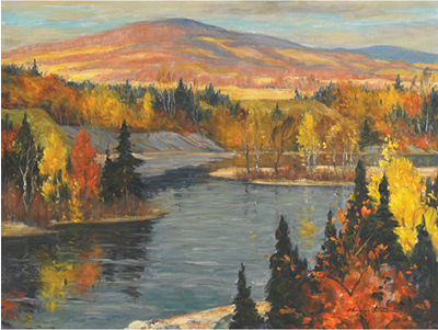 OCTOBER DAY: NORTH RIVER