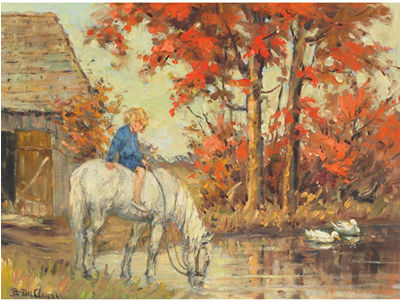 THE WHITE HORSE