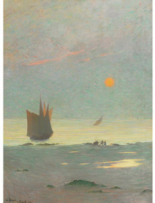 Sample artwork by Henri Beau (1863 - 1949), known for history, landscape, and genre painting, illustration, murals - View similar artists and auction records