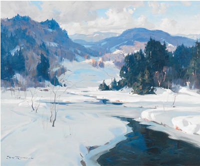 MORNING LIGHT, LAURENTIANS