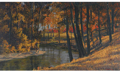 WINDING STREAM, AUTUMN