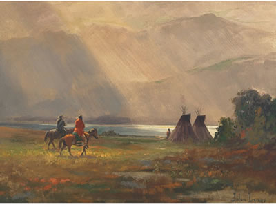 RETURNING TO CAMP