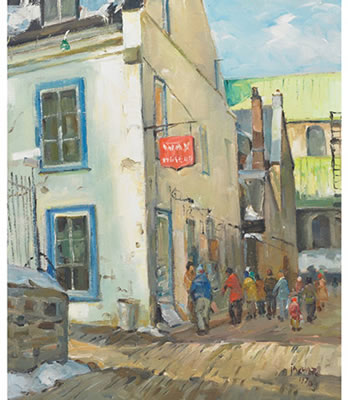 RUE DU TRESOR, QUEBEC