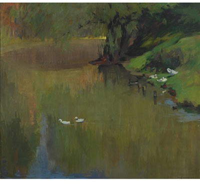 POND, WYCHWOOD PARK