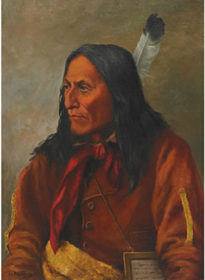 Sample artwork by Henry Metzger (1876 - 1949), known for indian portrait, church religious theme easel and mural painting - View similar artists and auction records