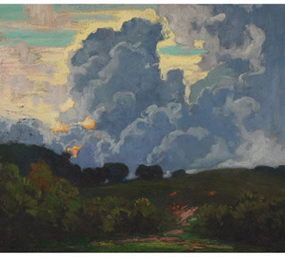 CUMULOUS CLOUDS, HUMBER VALLEY
