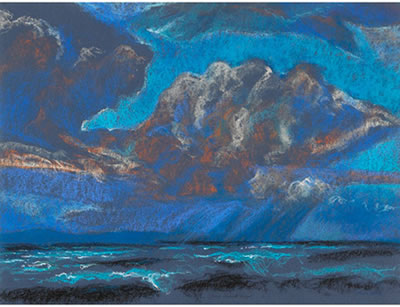 STORM TOWARD GASPE by David More - Auction record, sale price, and art valuation. Compare with similar artists and explore comparable artworks.