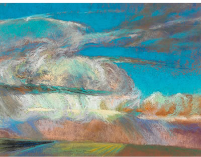 SKY BUILDING, PRAIRIE AFTERNOON