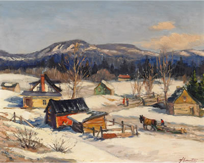 IN THE LAURENTIANS, NEAR STE. MARGUERITE, QUE.