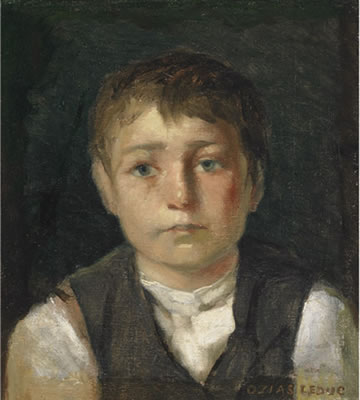 Sample artwork by Ozias Leduc (1864 - 1955), known for landscape, portrait and religious painting, church decoration, murals - View similar artists and auction records